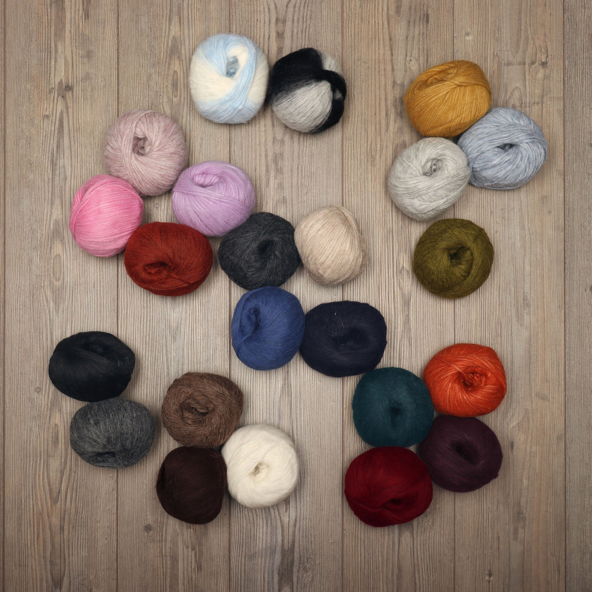 Baby Alpaca Merino Wool Yarn - 3 Skeins Worsted Weight, Ultra Soft For Knitting & Crocheting