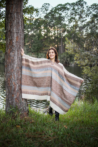 Stylish Alpaca Wool Ponchos