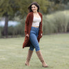 Alpaca Silk Mohair Cardigan Sweater