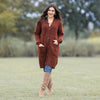 Alpaca Silk Mohair Cardigan Sweater