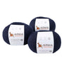 100% Alpaca Yarn Wool Set Of 3 Skeins Lace Weight