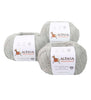 100% Alpaca Yarn Wool Set Of 3 Skeins Lace Weight