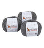 Blend Alpaca Yarn Wool Set Of 3 Skeins Worsted Weight