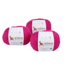 Blend Alpaca Yarn Wool Set Of 3 Skeins Worsted Weight