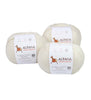 Blend Alpaca Yarn Wool Set Of 3 Skeins Worsted Weight