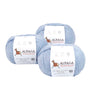 Blend Alpaca Yarn Wool Set Of 3 Skeins Worsted Weight