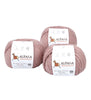 Blend Alpaca Yarn Wool Set Of 3 Skeins Worsted Weight