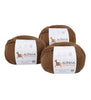 Blend Alpaca Yarn Wool Set Of 3 Skeins Worsted Weight