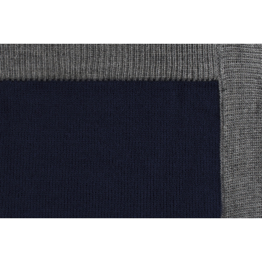 Navy Blue/Soft Gray