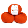 100% Highland Wool Yarn 3 Skeins Worsted Weight