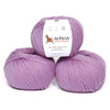 100% Highland Wool Yarn 3 Skeins Worsted Weight