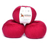 100% Highland Wool Yarn 3 Skeins Worsted Weight