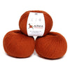 100% Highland Wool Yarn 3 Skeins Worsted Weight