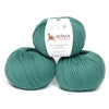 100% Highland Wool Yarn 3 Skeins Worsted Weight